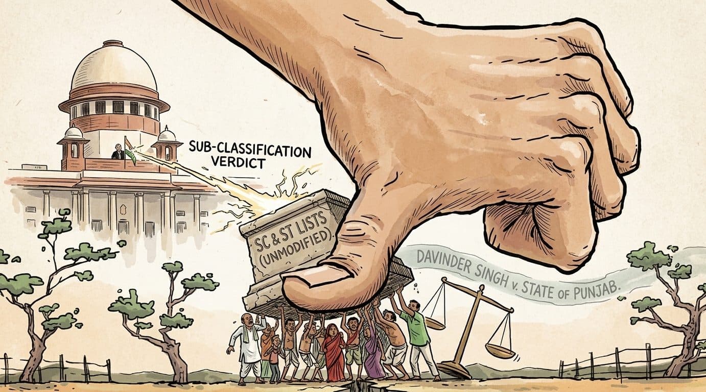 Analysing the Supreme Court Verdict on Sub-classification of SCs & STs: Implications for Social Justice & Equality
